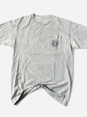 Vintage 90 Faded Gray Single Stitch Harley Davidson T Shirt